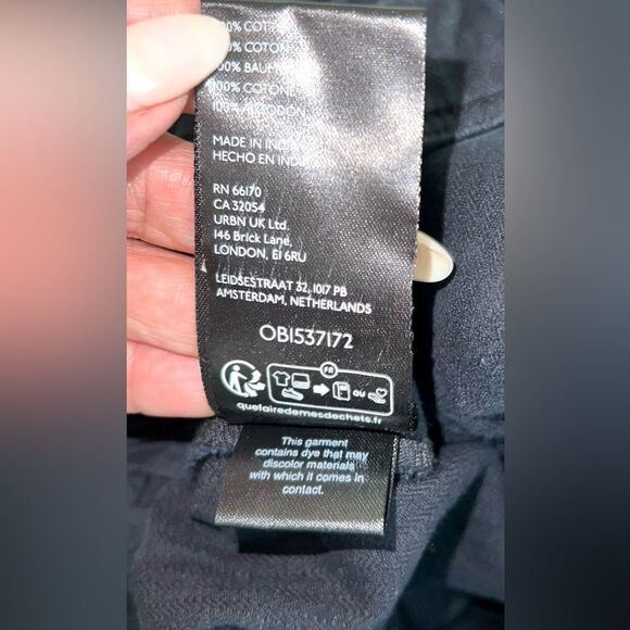 Free People Black Tahiti Cargo Pants - Picture 9 of 13